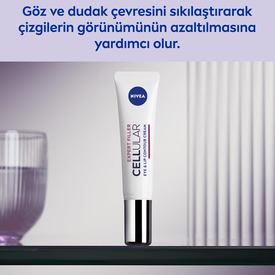 Nivea Cellular Expert Filler Göz Bakım Kremi 15ml-Göz ve Dudak