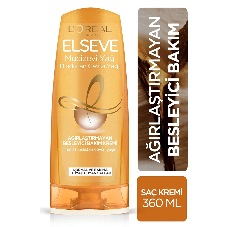 Loreal Paris Elseve Mucizevi Hindistan Cevizi Yağı Besleyici Saç Kremi 360ml