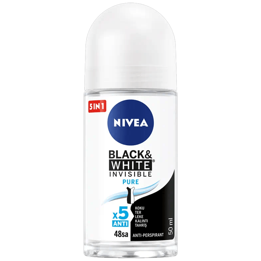 Nivea Black & White Pure Roll On 50ml-Leke Karşıtı