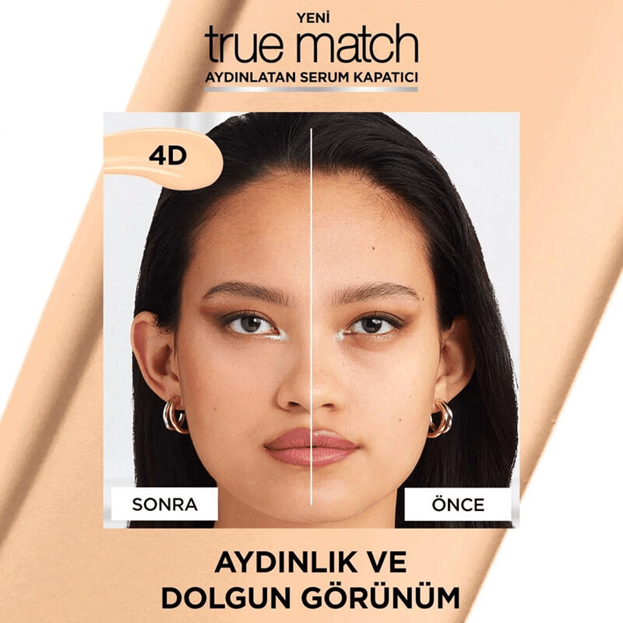 Loreal Paris True Match Radiant Serum Concealer 4D 11ml-Kapatıcı