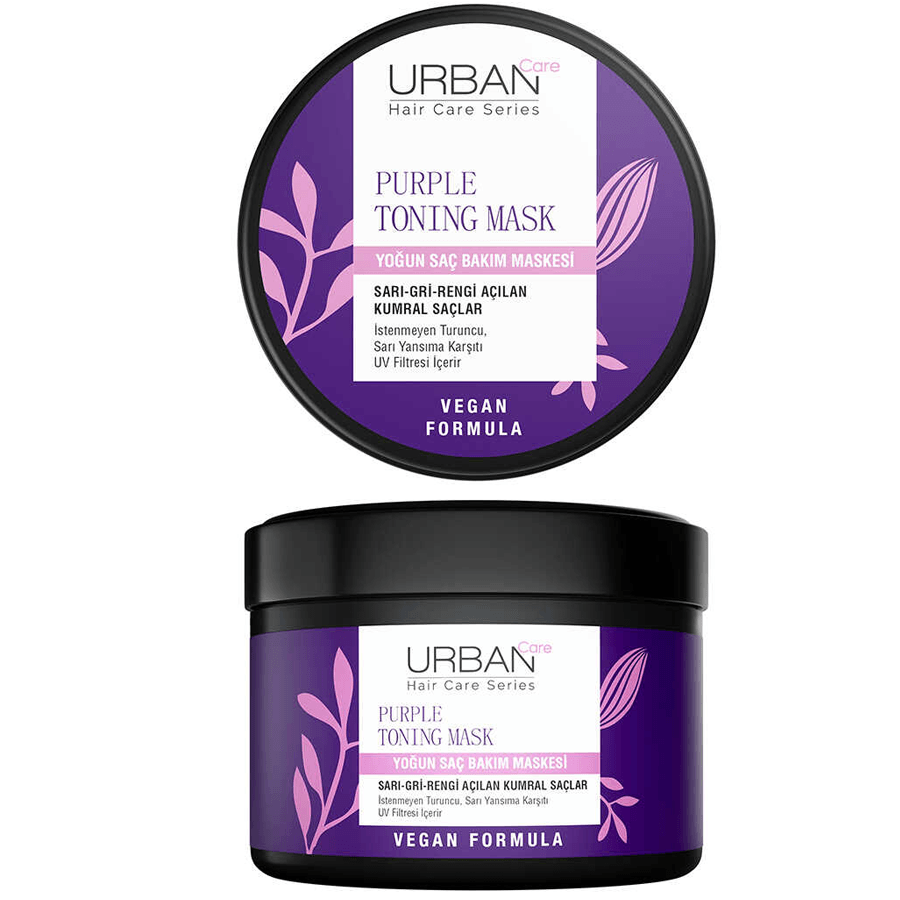 Urban Care Purple Toning Mask 230ml-Turunculaşma Karşıtı