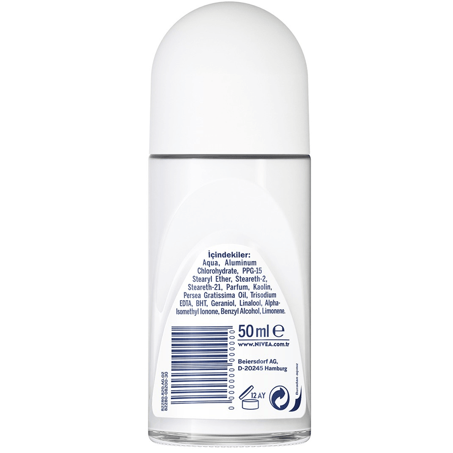 Nivea Powder Touch Roll-On 50ml-Kaolin Pudralı