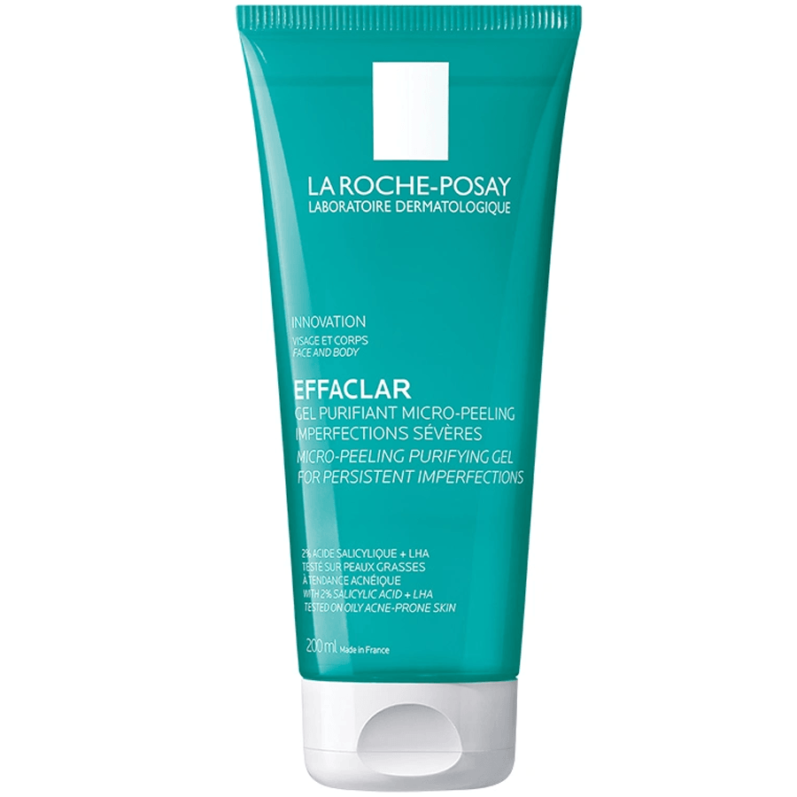 La Roche Posay Effaclar Mikro-Peeling Jel 200ml-Yüz ve Vücut İçin Arındırıcı Jel