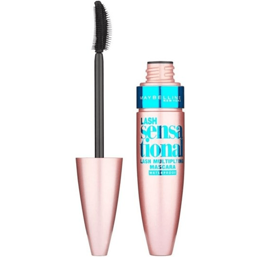 Maybelline Lash Sensational Waterproof Mascara Black 9.4ml-SuyaDayanıklı