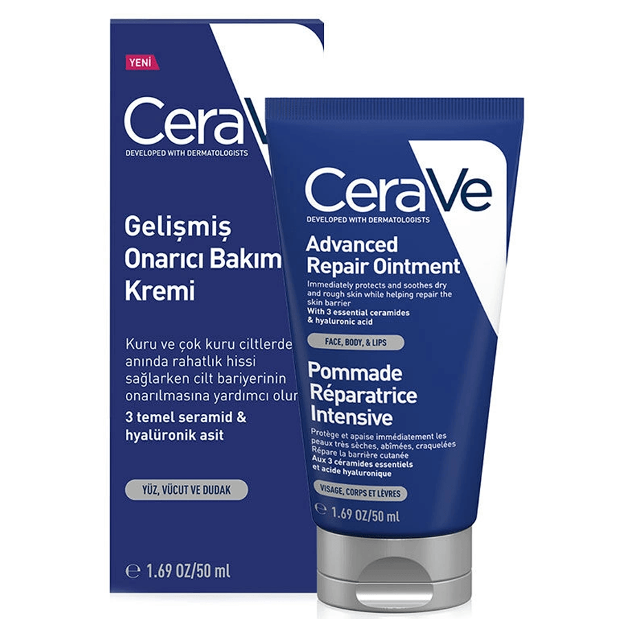 CeraVe Gelişmiş Onarıcı Bakım Kremi 50ml-Kuru Ciltler