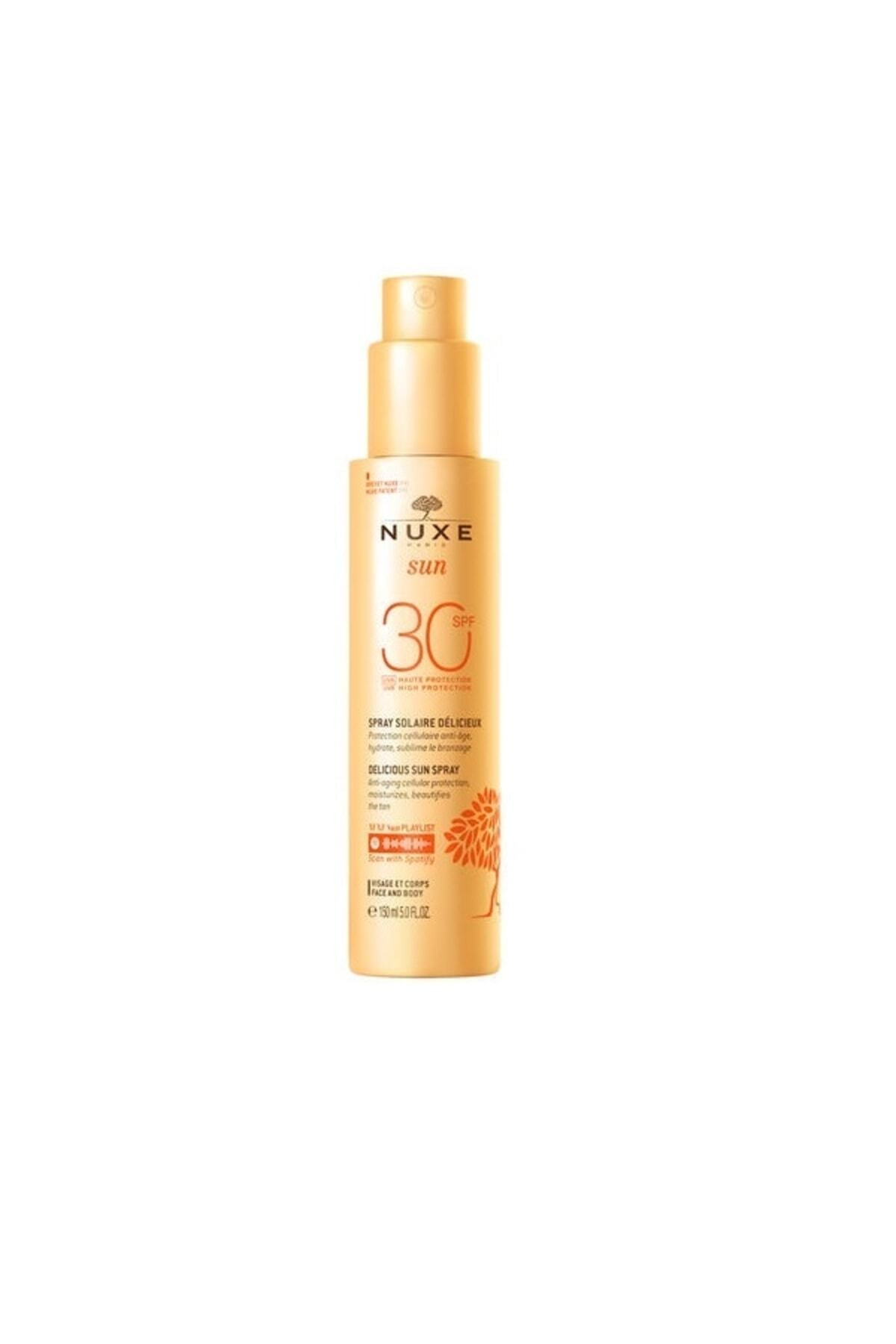 Nuxe Sun Spray Güneş Koruyucu Yüz Ve Vücut Sütü Spf30 150ml