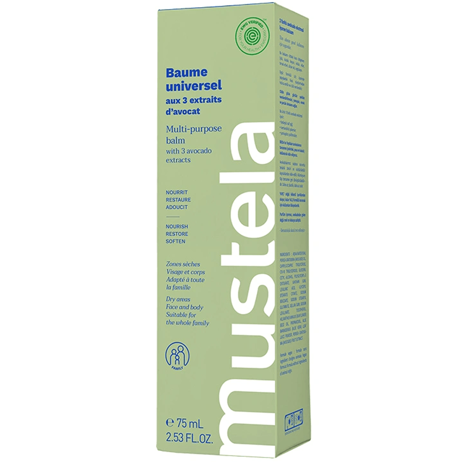 Mustela 3 Etkili Avokado Balsam 75ml-Besleyici Balsam