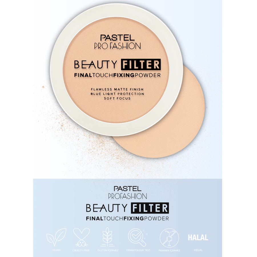 Pastel Beauty Filter Fixing Powder 11gr-Pudra 01