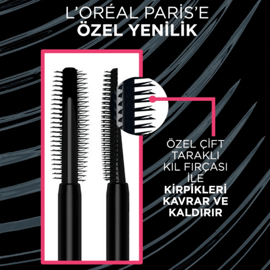 Loreal Paris Telescopik Lift Extra Black Mascara 9,9 ml-Ekstra Siyah