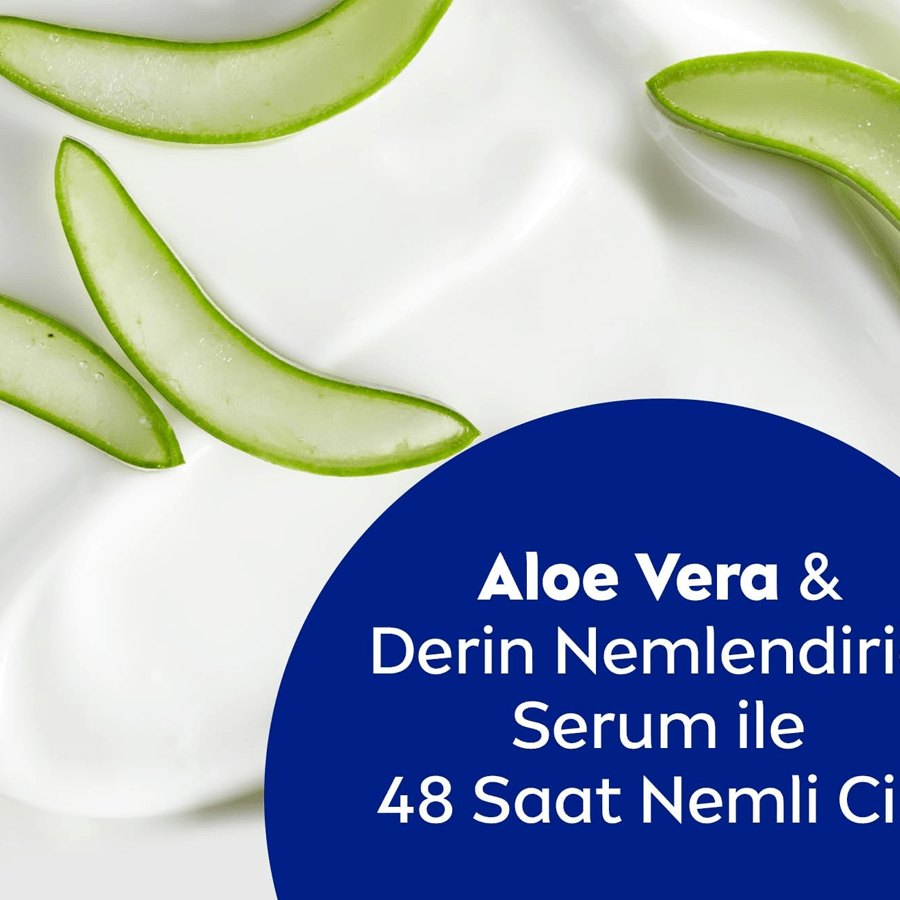 Nivea Aloe Vera El ve Vücut Bakım Kremi 400ml-Nemlendirici