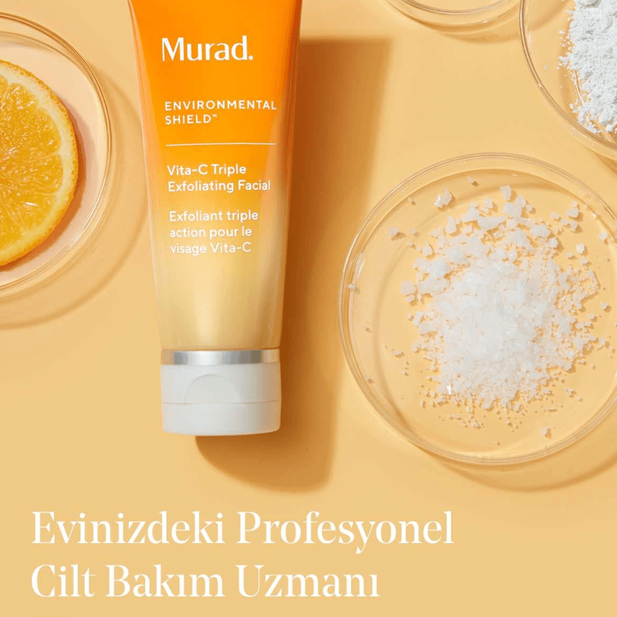 Murad Vita-C Triple Exfoliating Facial 80ml-C Vitamini İçeren Ev Peelingi