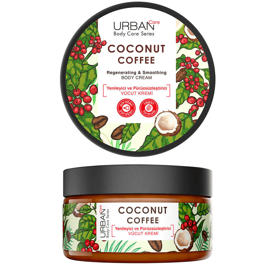 Urban Care Coconut Coffee Body Cream 200ml-Vücut Kremi