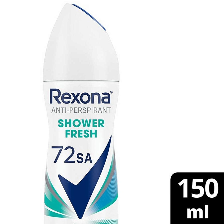 Rexona Shower Fresh Antiperspirant Kadın Sprey Deodorant 150ml-Terlemeyi Önleyici