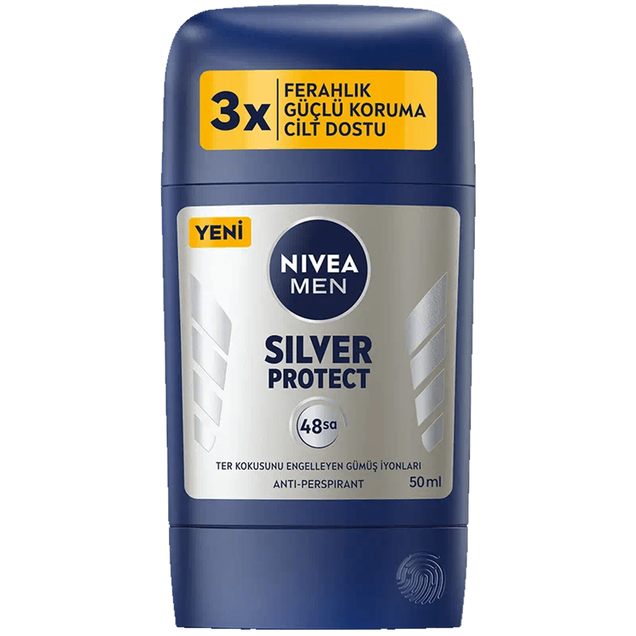 Nivea Men Silver Protect Stick 50ml-Etkili Koruma