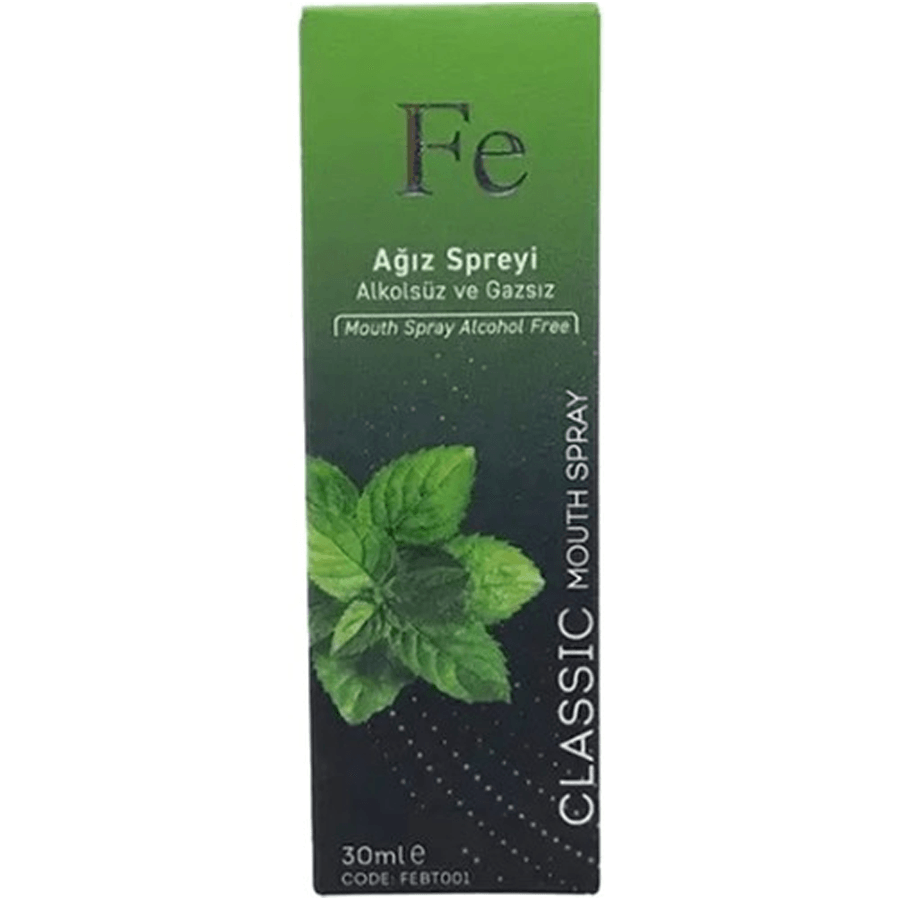 Fe Alkolsüz ve Gazsız Ağız Spreyi 15ml