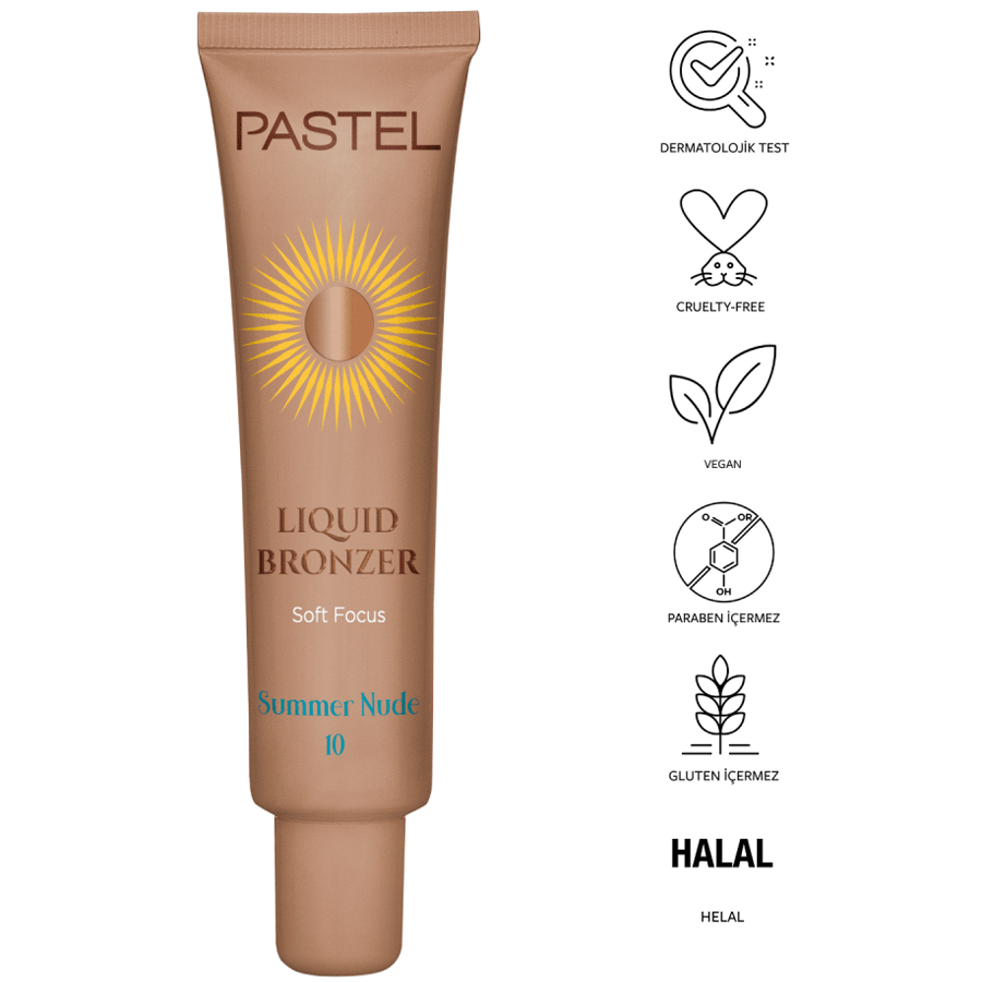 Pastel Liquid Bronzer 30ml-Likit Bronzer