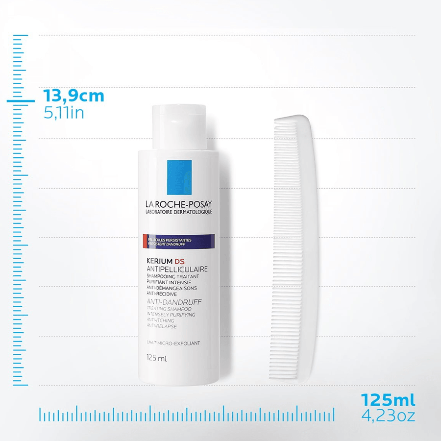 La Roche Posay Kerium Ds Intensive Shampoo Anti-Dandruff 125ml-Kepek Şampuanı