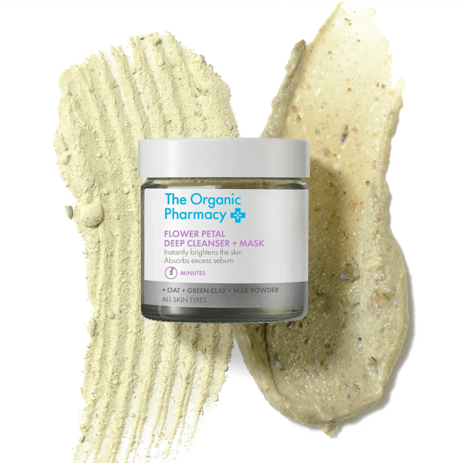 The Organic Pharmacy Flower Petal Deep Cleanser & Mask 40gr-Derin Temizleyici ve Maske