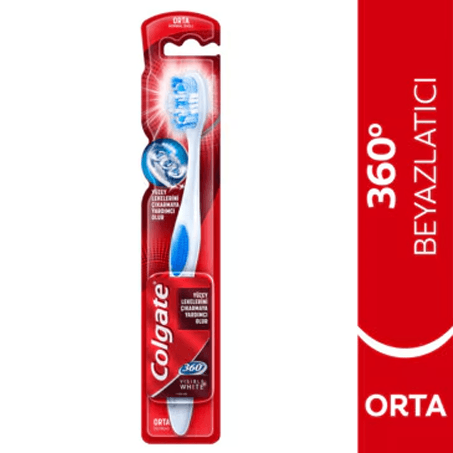 Colgate 360 Visible White Tekli Diş Fırçası