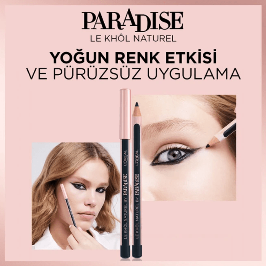 Loreal Paris Paradise Le Kohl Göz Kalemi 9gr-101 Midnighy Black