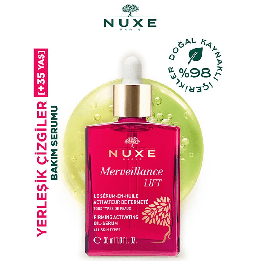 Nuxe Merveillance Lift Firming Activating Oil Serum 30ml-Sıkılaştırıcı Yağ Serum