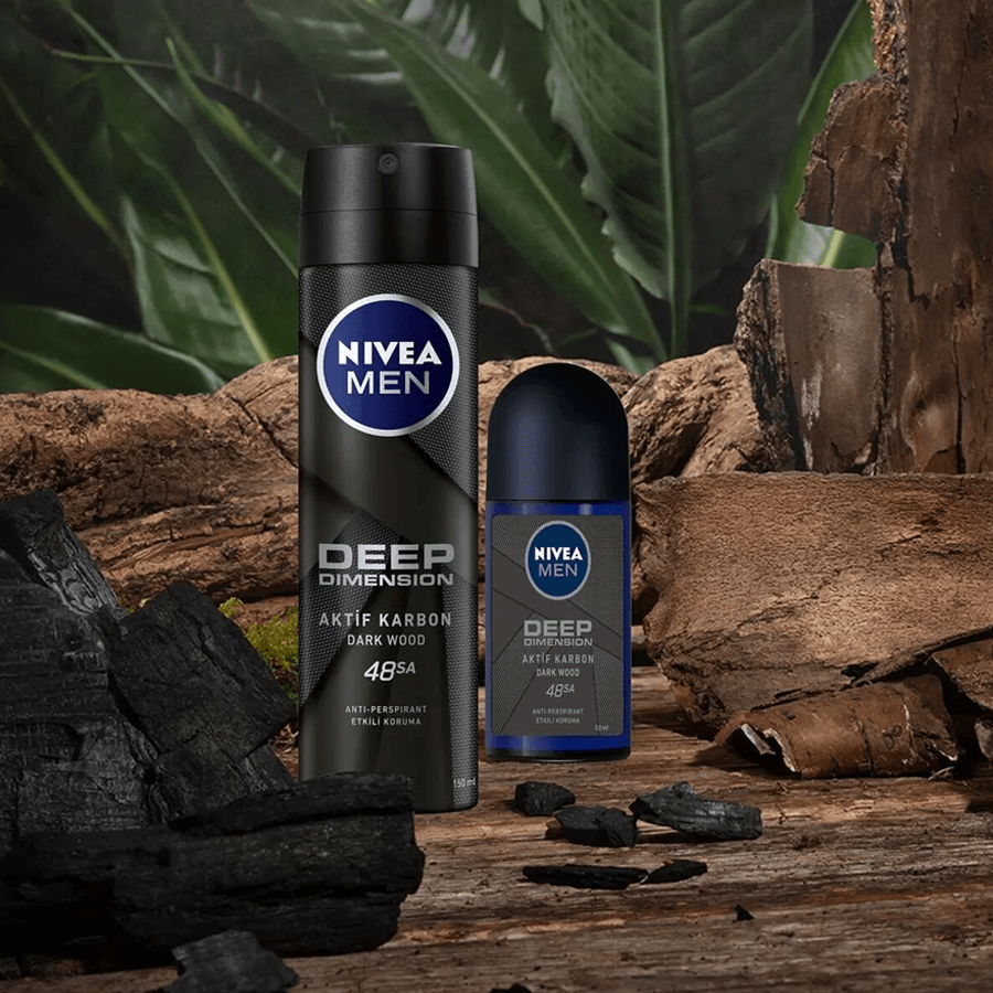 Nivea Men Deep Dimension Roll-On 50ml-Güçlü Koruma