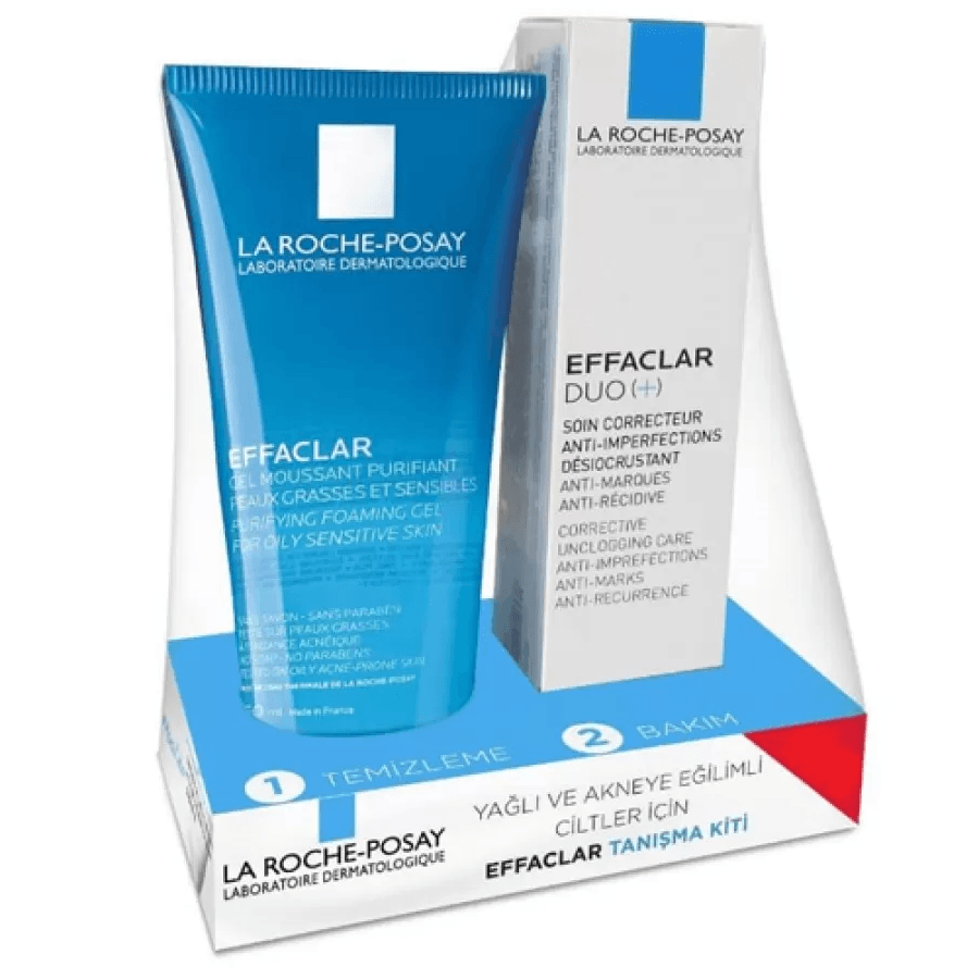 La Roche Posay Effaclar Yağlı ve Akneye Eğilimli Ciltler için Tanışma Kiti