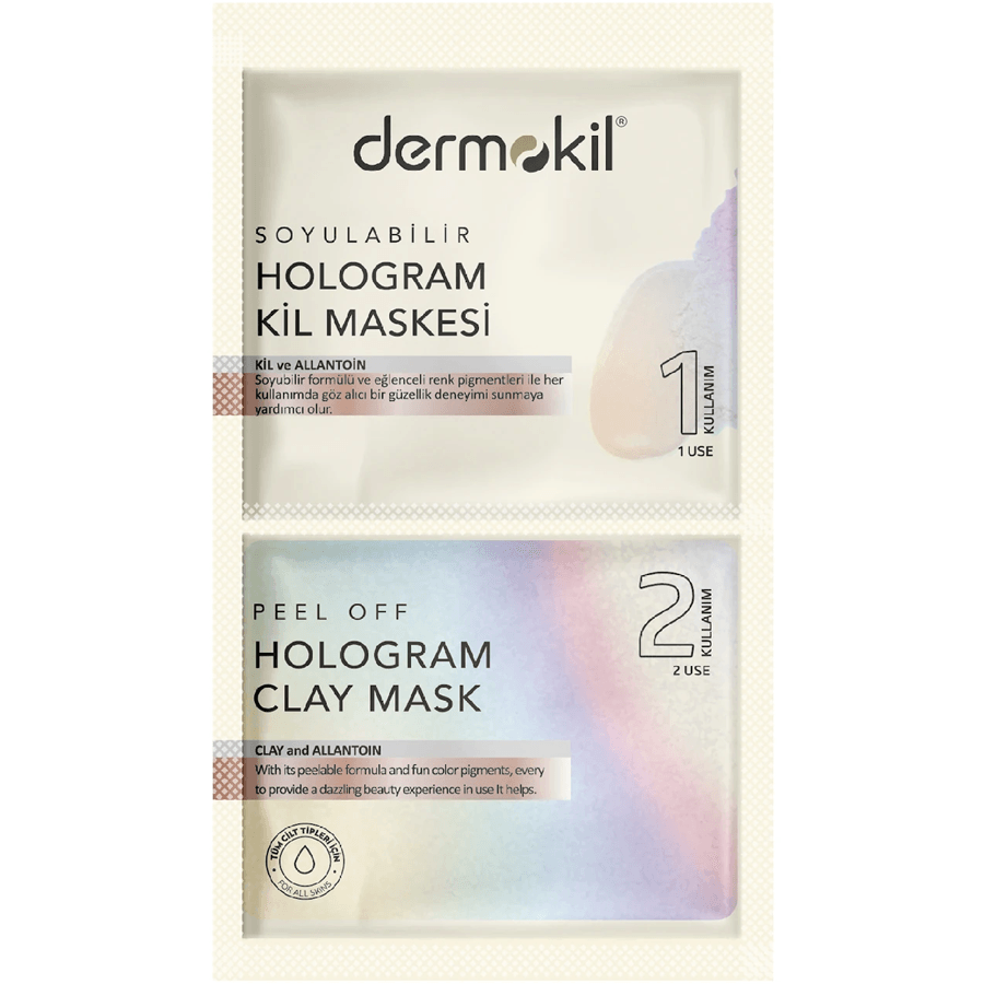Dermokil Soyulabilir Hologram Kil Maskesi 7.5ml