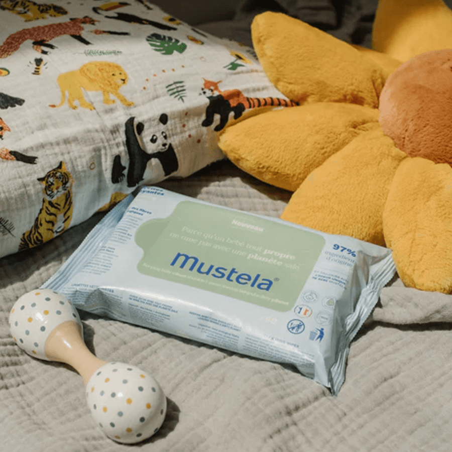 Mustela Eco Cleansing Wipes 60 Adet-Temizleme Mendili