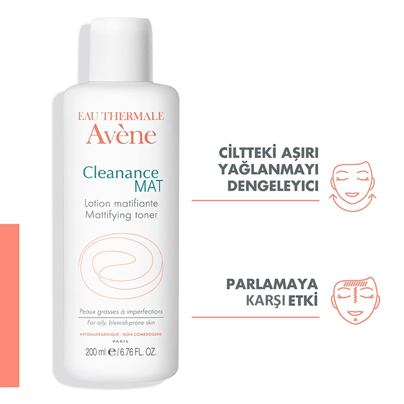 Avene Cleanance MAT Lotion 200ml-Matlaştırıcı Losyon