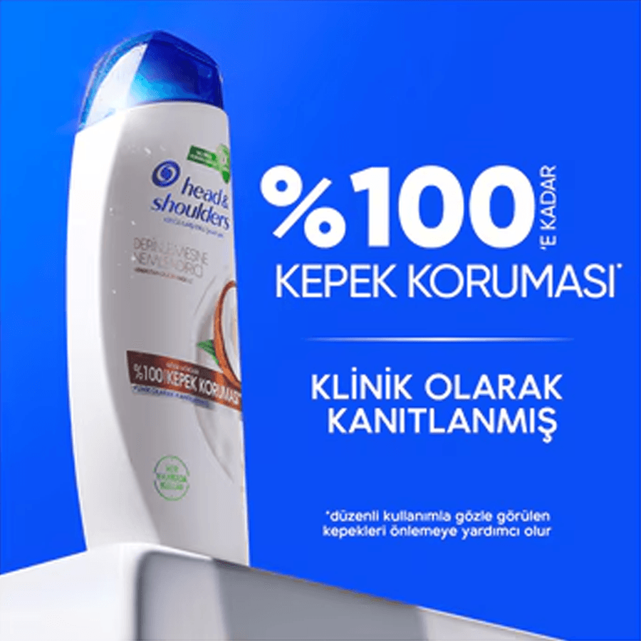 Head & Shoulders Şampuan Derinlemesine Nemlendirici 330ml-Kepeğe Karşı