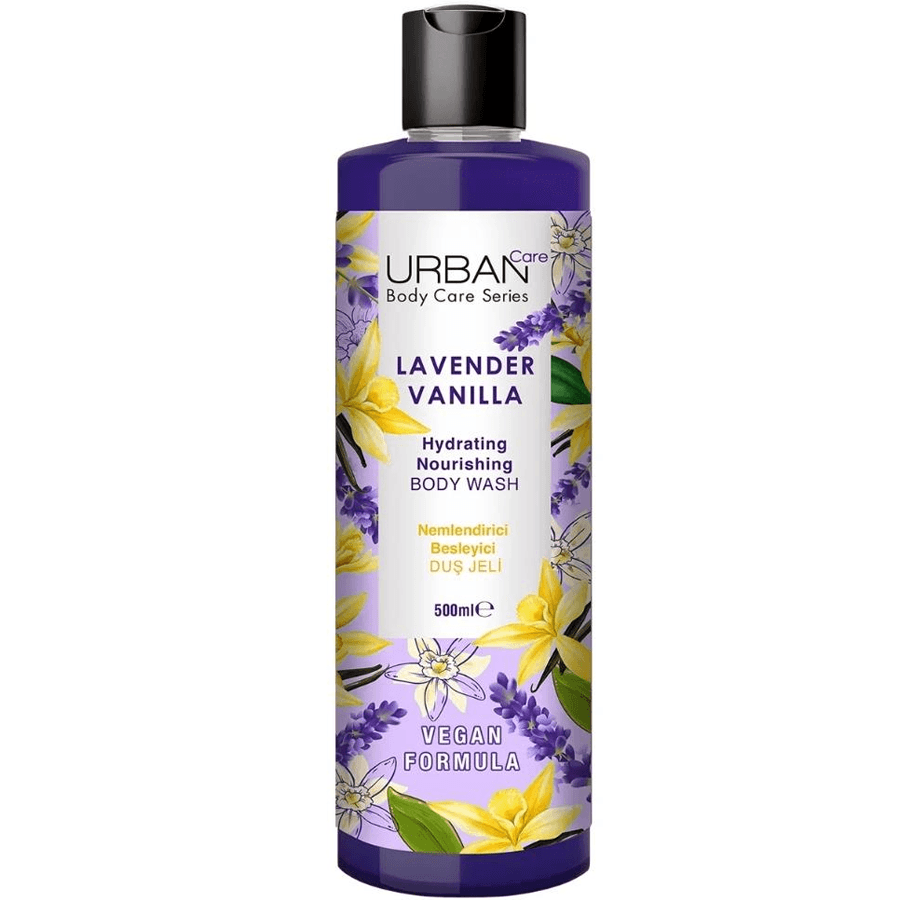 Urban Care Body Series Lavender Vanilla Duş Jeli 500ml-Pürüzsüzleştirici Duş Jeli