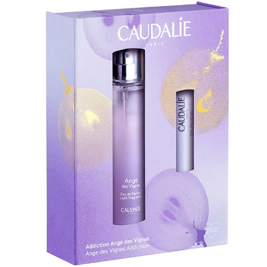 Caudalie Light Fragrance Ange des Vignes Set-Parfüm ve Dudak Bakımı