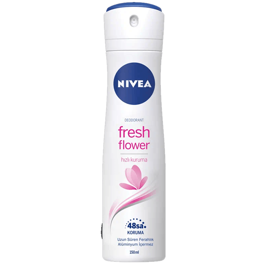 Nivea Fresh Flower Sprey 150ml-Çiçek Kokulu