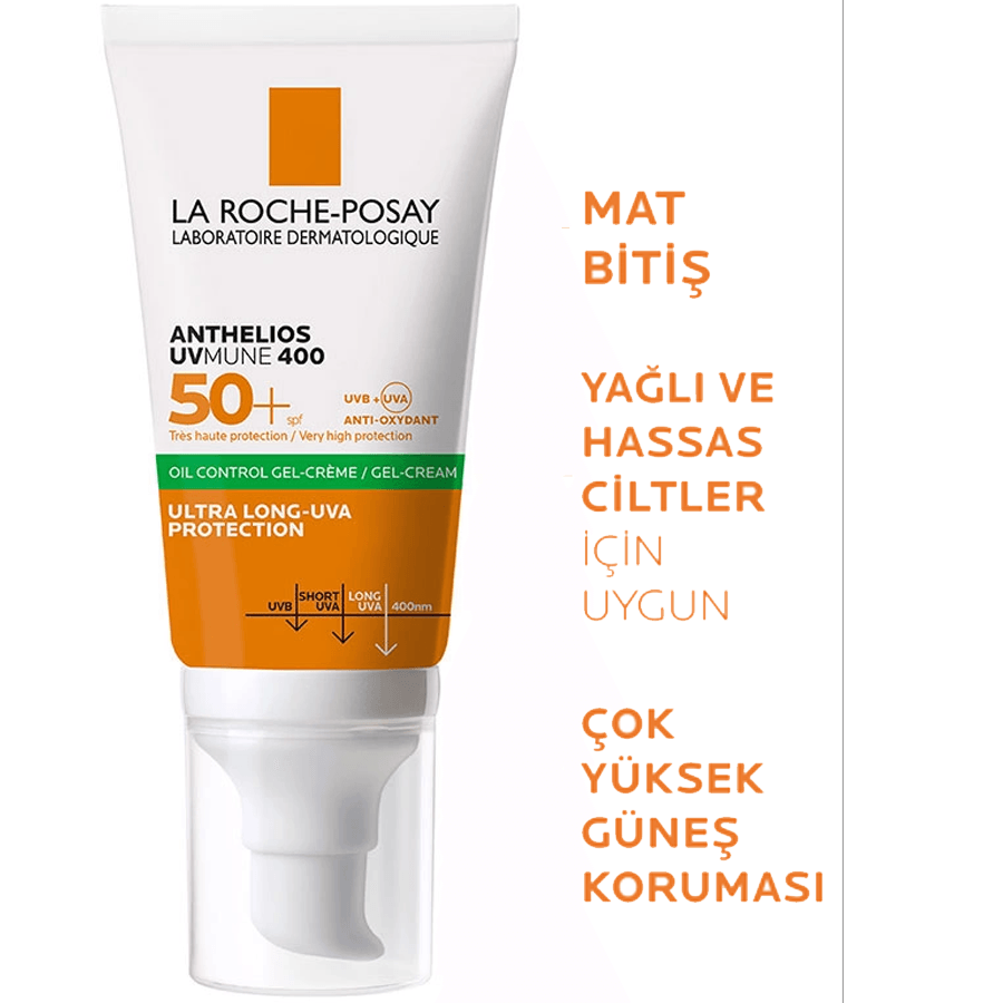 La Roche Posay Anthelios XL SPF 50 Dry Touch 50ml-Parfümsüz Jel Krem