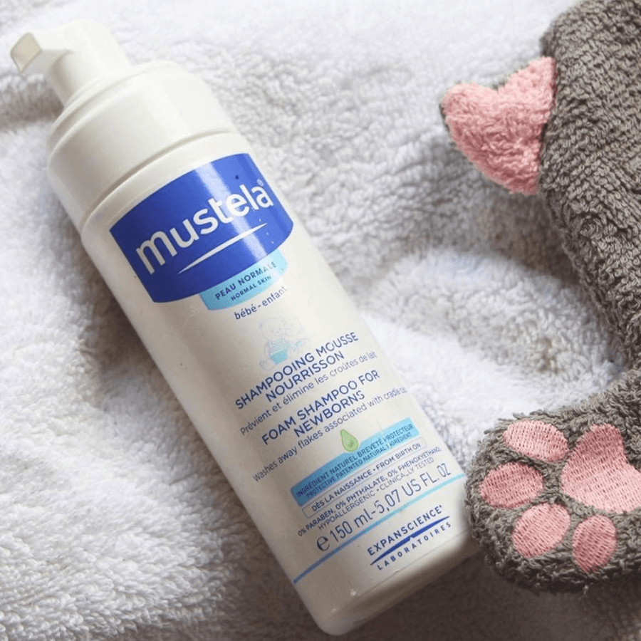 Mustela Foam Shampoo For Newborns 150ml-Yenidoğan Şampuanı