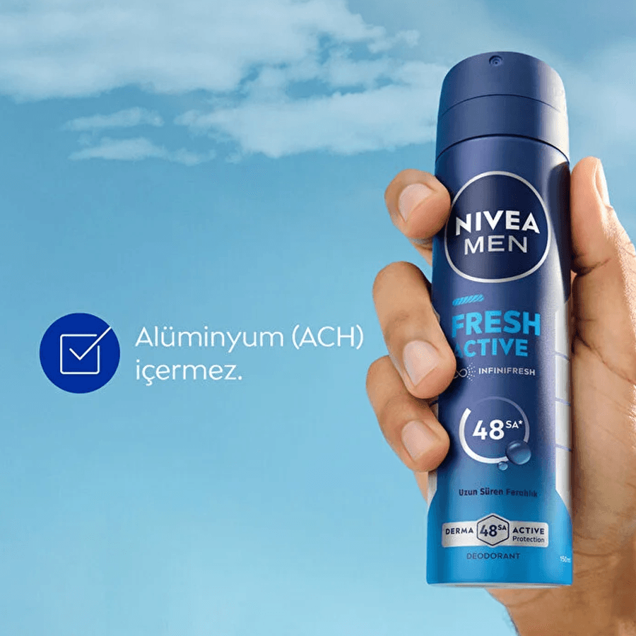 Nivea Men Fresh Active Deodorant 150ml