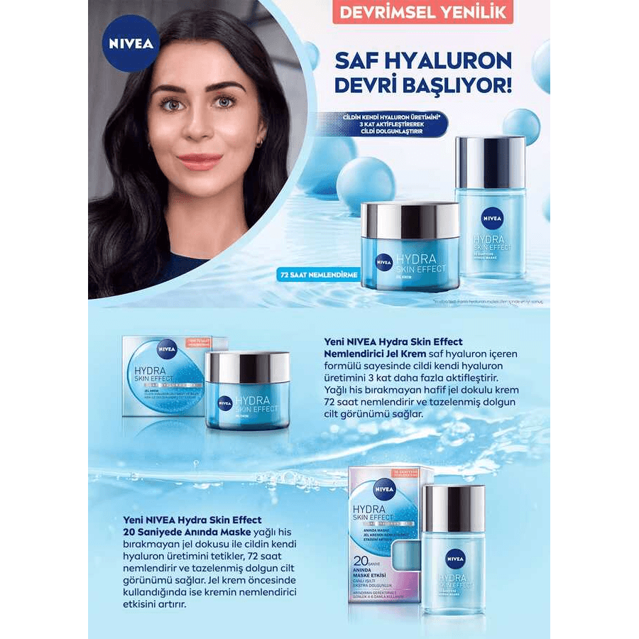 Nivea Hydra Skın Effect Anında Maske 20 Saniye 100ml