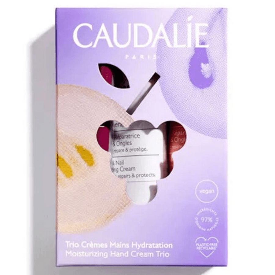 Caudalie Hand Cream Trio Set-Nemlendirici El Bakım Kremi Üçlüsü