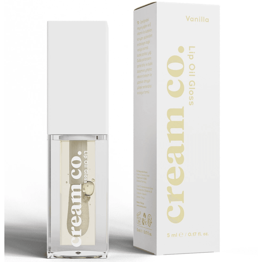 Cream Co. Lip Oil Gloss Vanilla 5ml