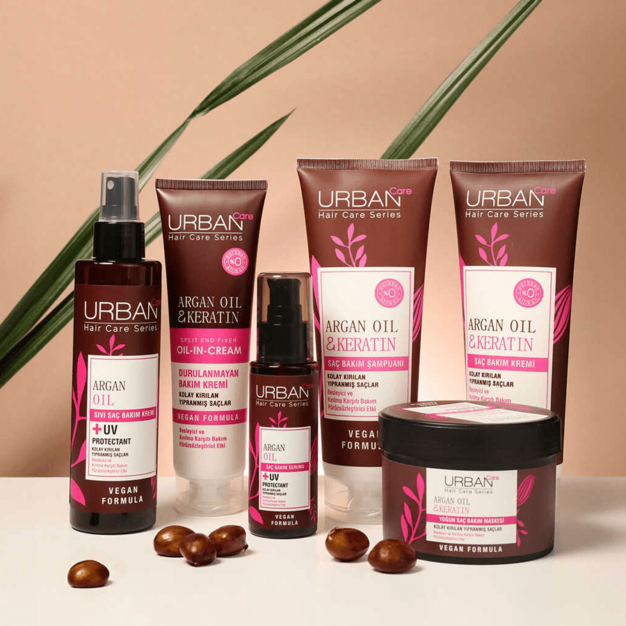 Urban Care Argan Oil & Keratin Saç Bakım Kremi 250ml-Kırılma Karşıtı