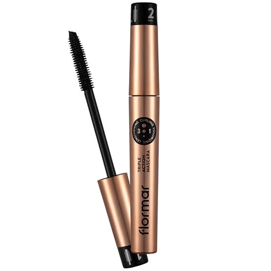 Flormar Triple Action Mascara 8ml-3 Etkili Maskara