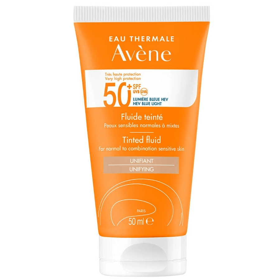 Avene Solaire SPF 50+ Tinted Fluid 50ml-Renkli Güneş Kremi 50ml