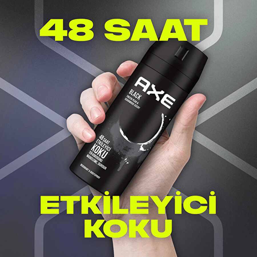 Axe Black Deodorant Body Sprey 150ml-Vücut Spreyi