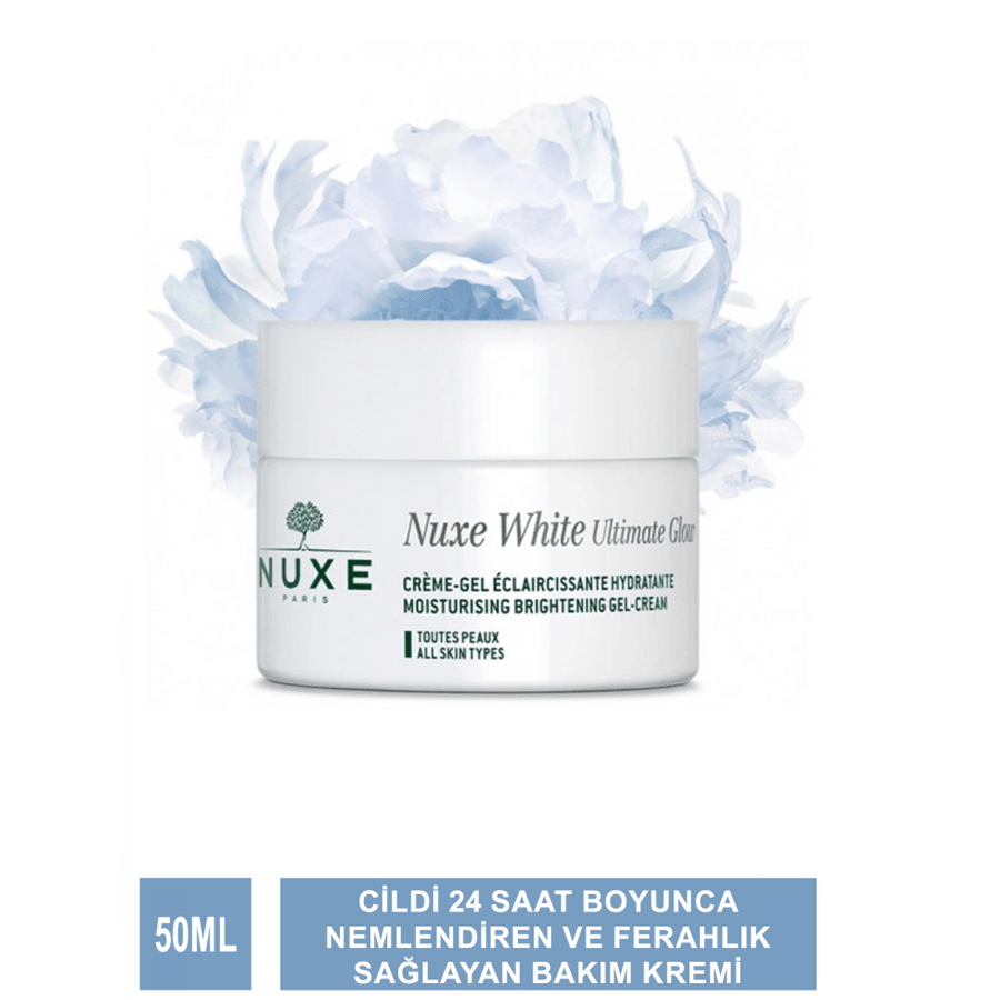 Nuxe White Ultimate Glow Gel Cream 50ml-C Vitaminli Aydınlatıcı Jel Krem