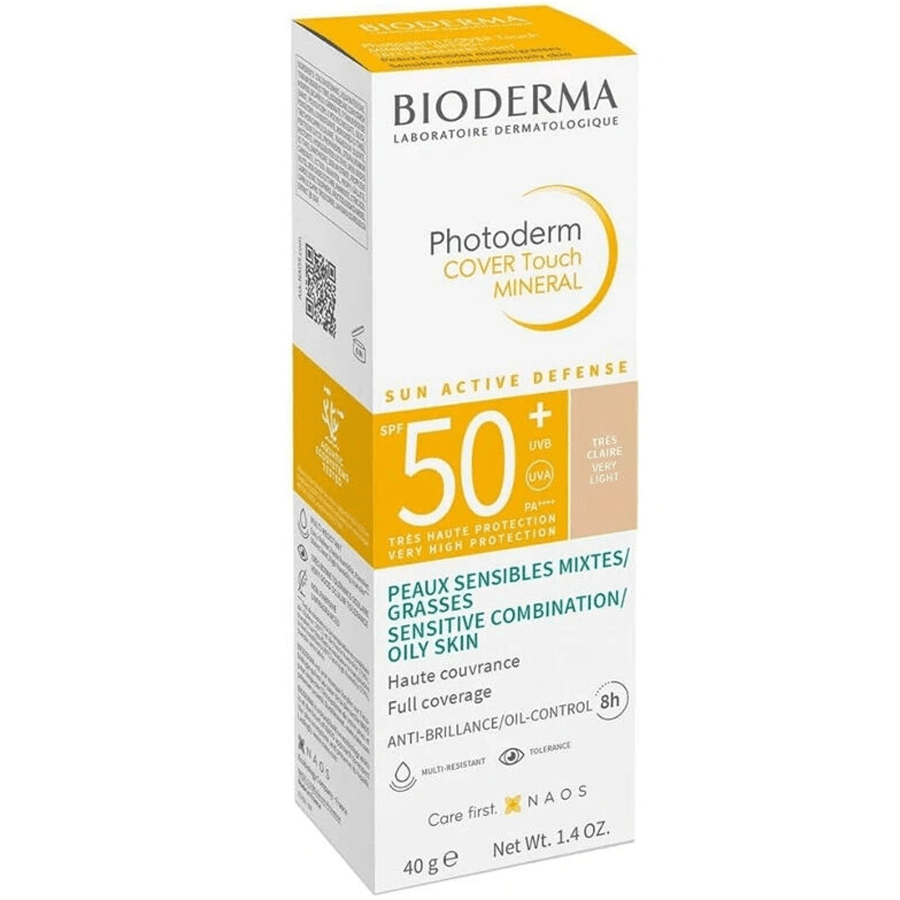 Bioderma Photoderm Cover Touch Mineral Spf50+ Light 40gr-Güneş Koruyucu