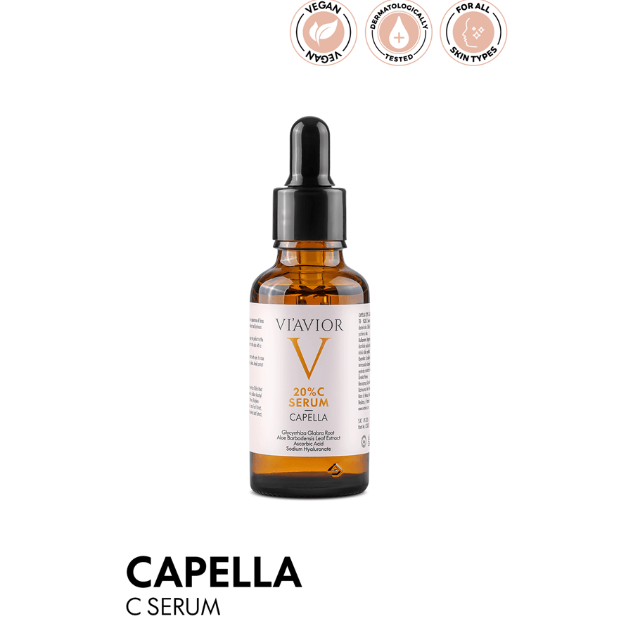 Viavior Capella 20 %C Serum 30ml-Kırışıklık Serumu