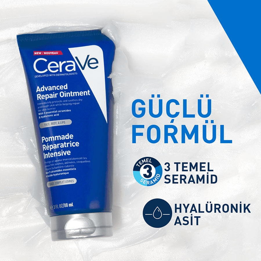 CeraVe Gelişmiş Onarıcı Bakım Kremi 88ml-Kuru Ciltler