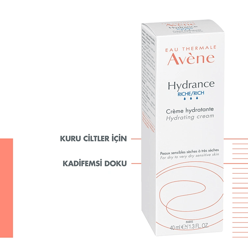 Avene Hydrance Rich Hydrating Cream 40ml-Nemlendirici Krem