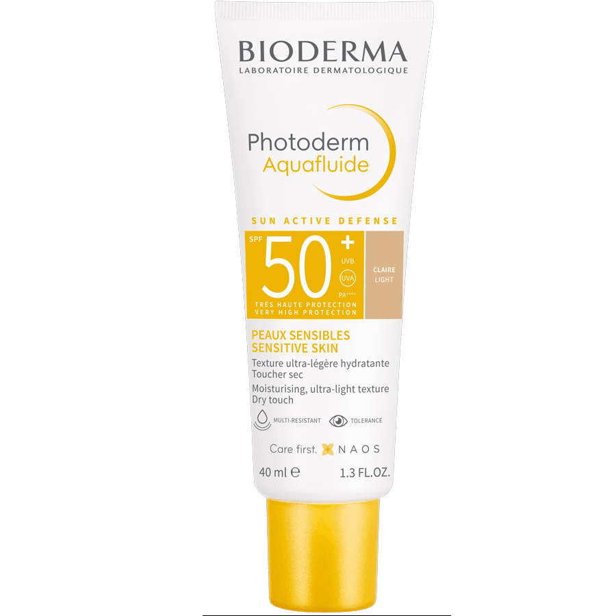 Bioderma Photoderm Aquafluide SPF 50+ Light 40ml-Renkli Güneş Kremi